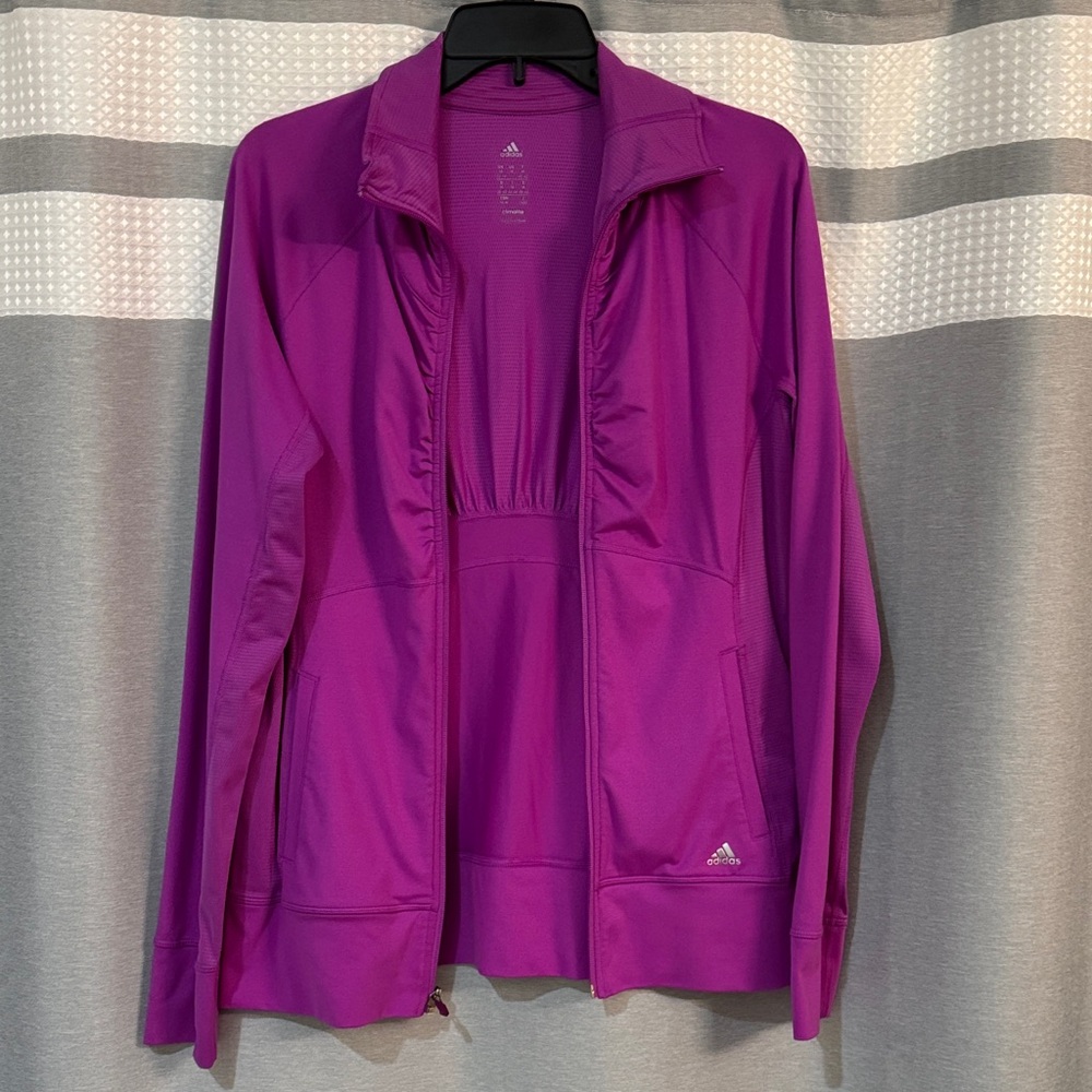 Adidas Women's Bold Purple Jacket - Picture 5 of 5